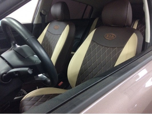 Авточехлы на Kia Rio 4 X-Line Авточехлы на Kia Rio 4 X-Line