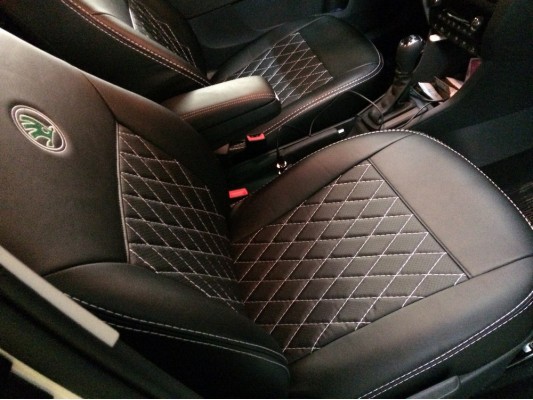 Авточехлы на Skoda Rapid FL