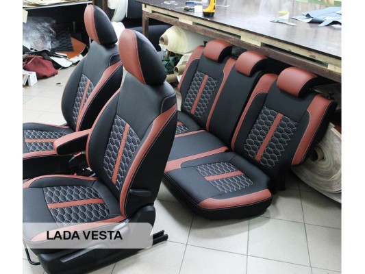 Каркасные авточехлы на Lada Vesta Каркасные авточехлы на Lada Vesta